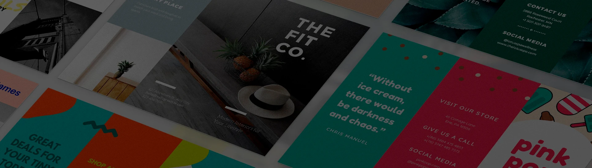 Diseño profesional que refleja la identidad de tu marca.