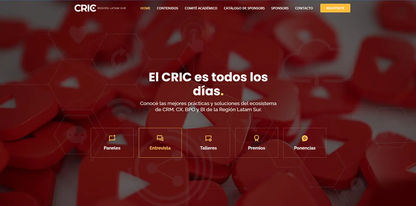 Diseño Sitios Web - El CRIC es todos los días