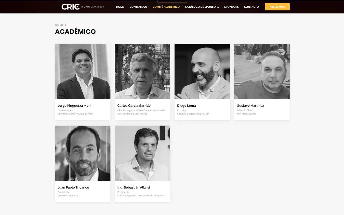 Diseño Sitios Web - El CRIC es todos los días