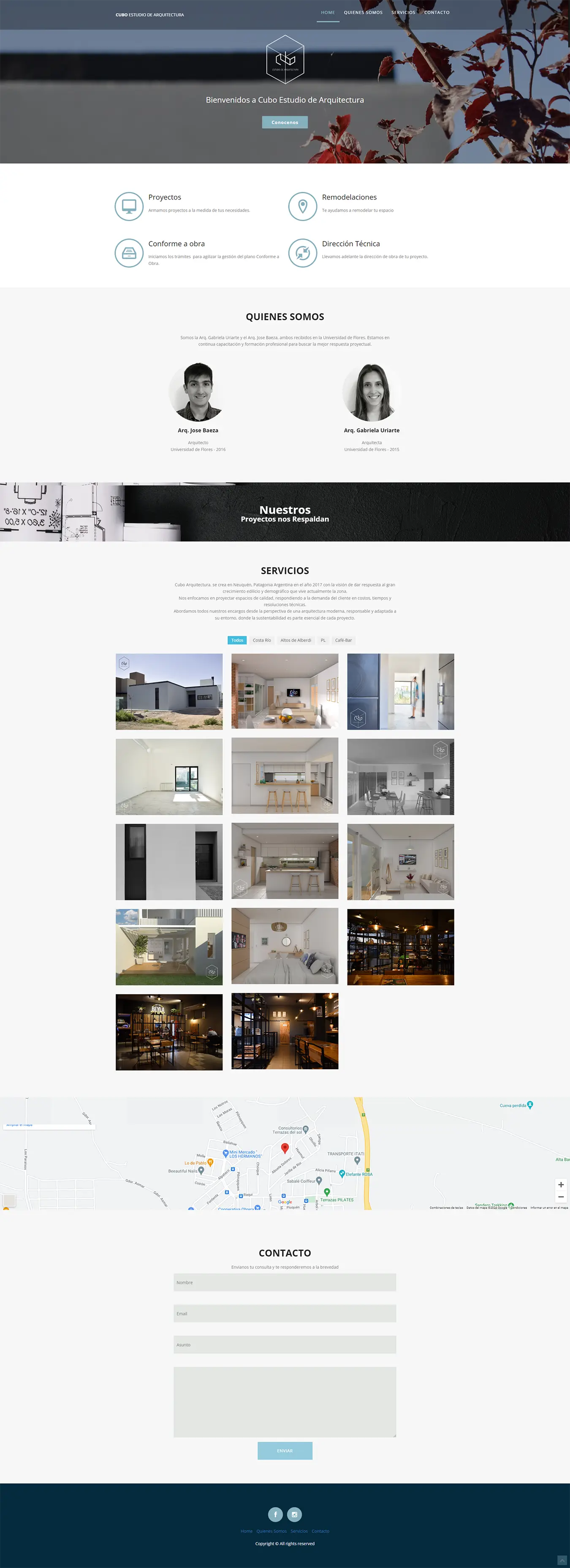 Diseño Sitios Web - Estudio Cubo