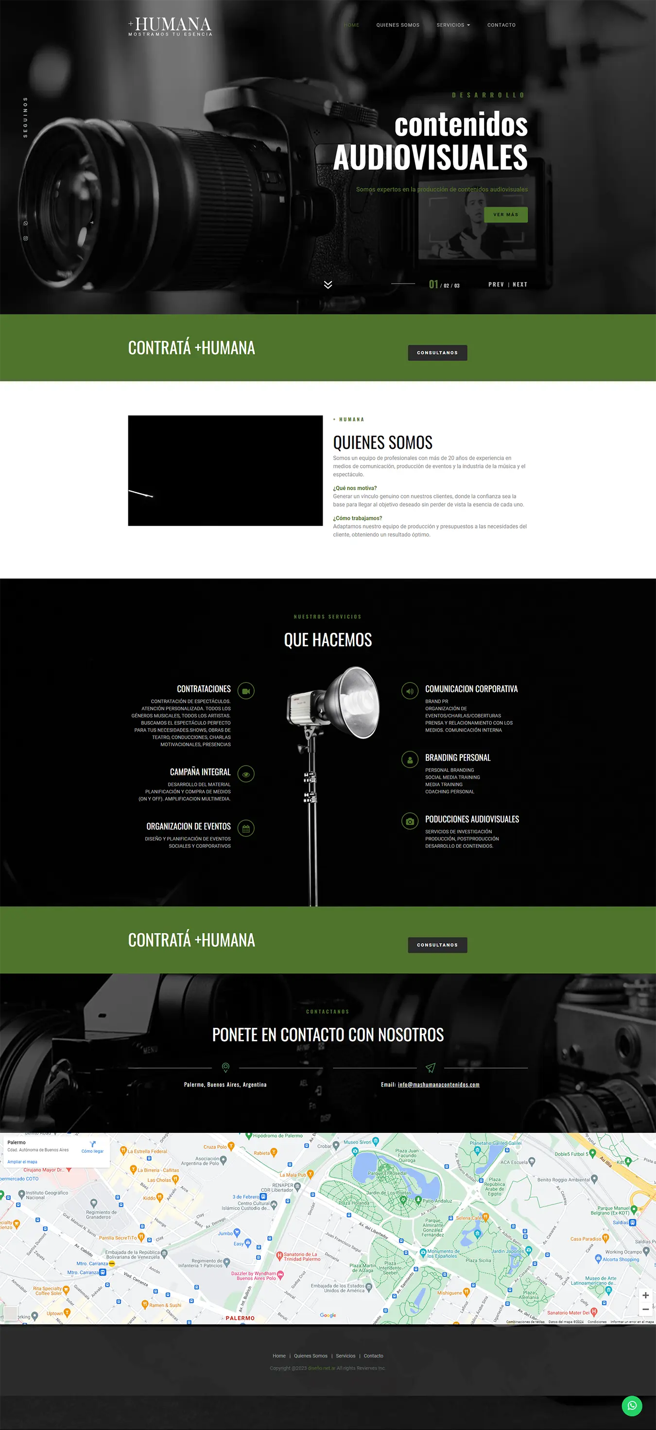 Diseño Sitios Web - MAS HUMANA