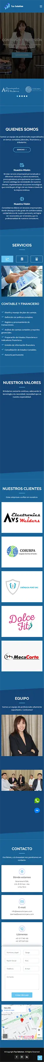 Diseño Sitios Web - Tax Solution