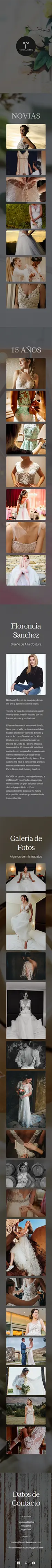 Diseño Sitios Web - Florencia Sanchez