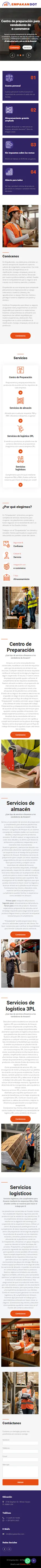 Diseño Landing Pages - EmpakanDot