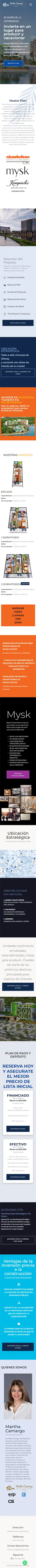 Diseño Landing Pages - Martha Camargo Everest