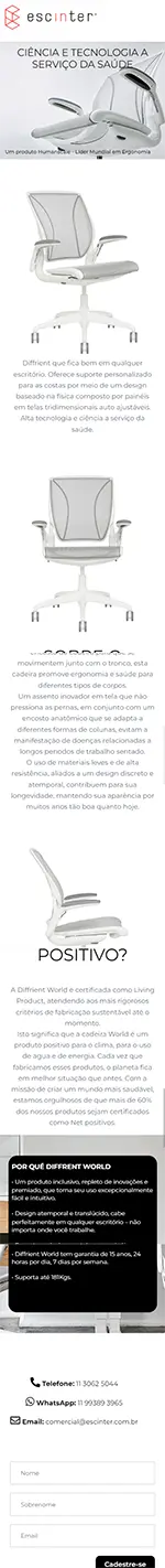 Diseño Landing Pages - Escinter