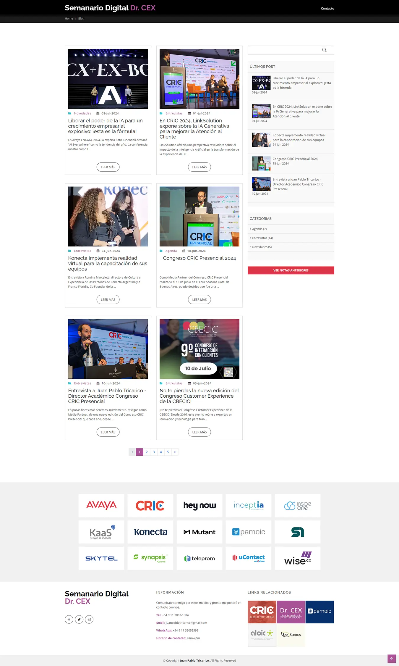 Blog - Dr. CEX - BLOG