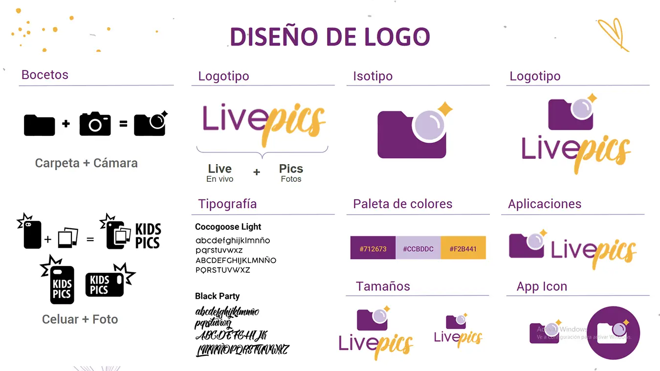 Diseño UX / UI - Live Pics