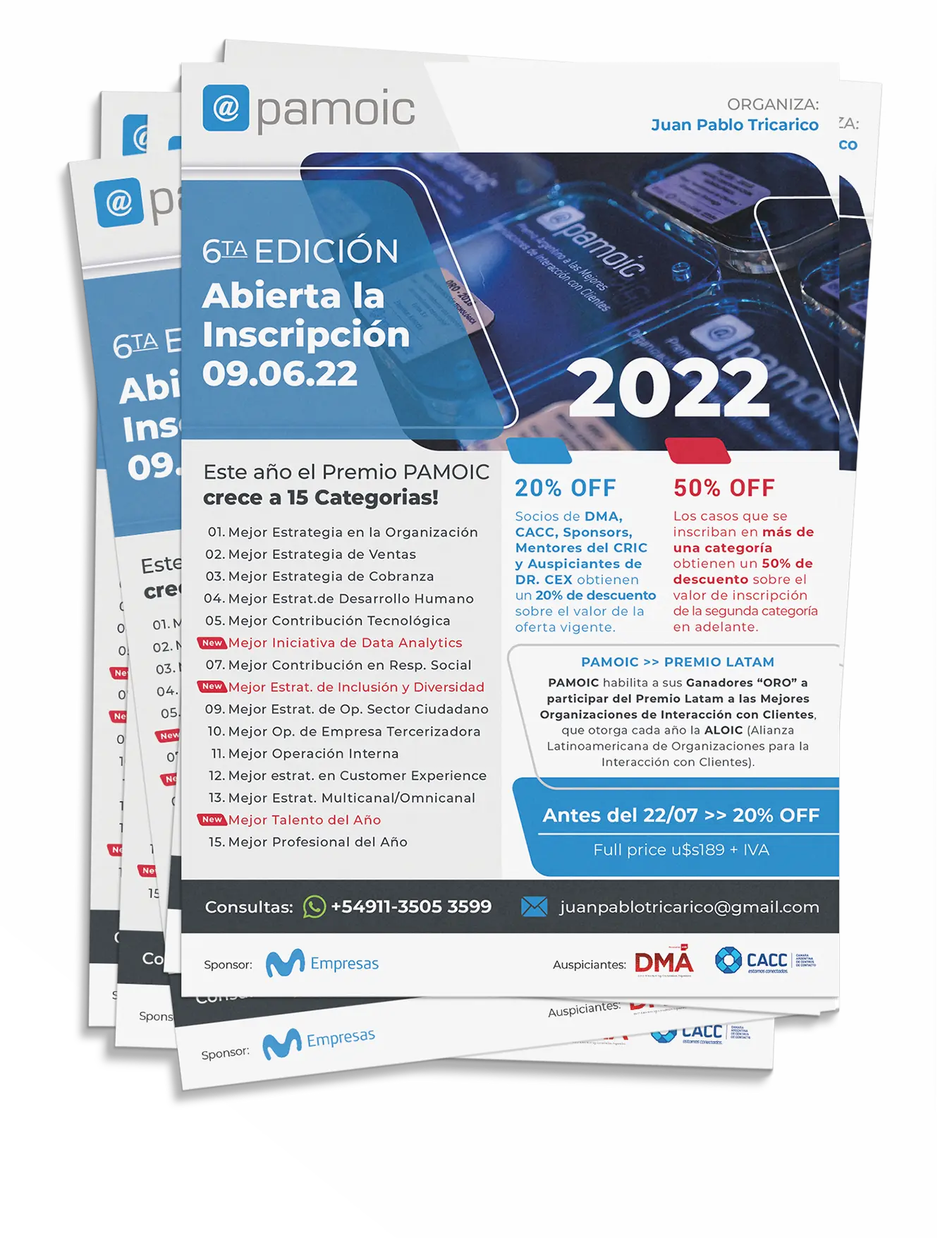 Folletos, dípticos, trípticos - PAMOIC Flyer