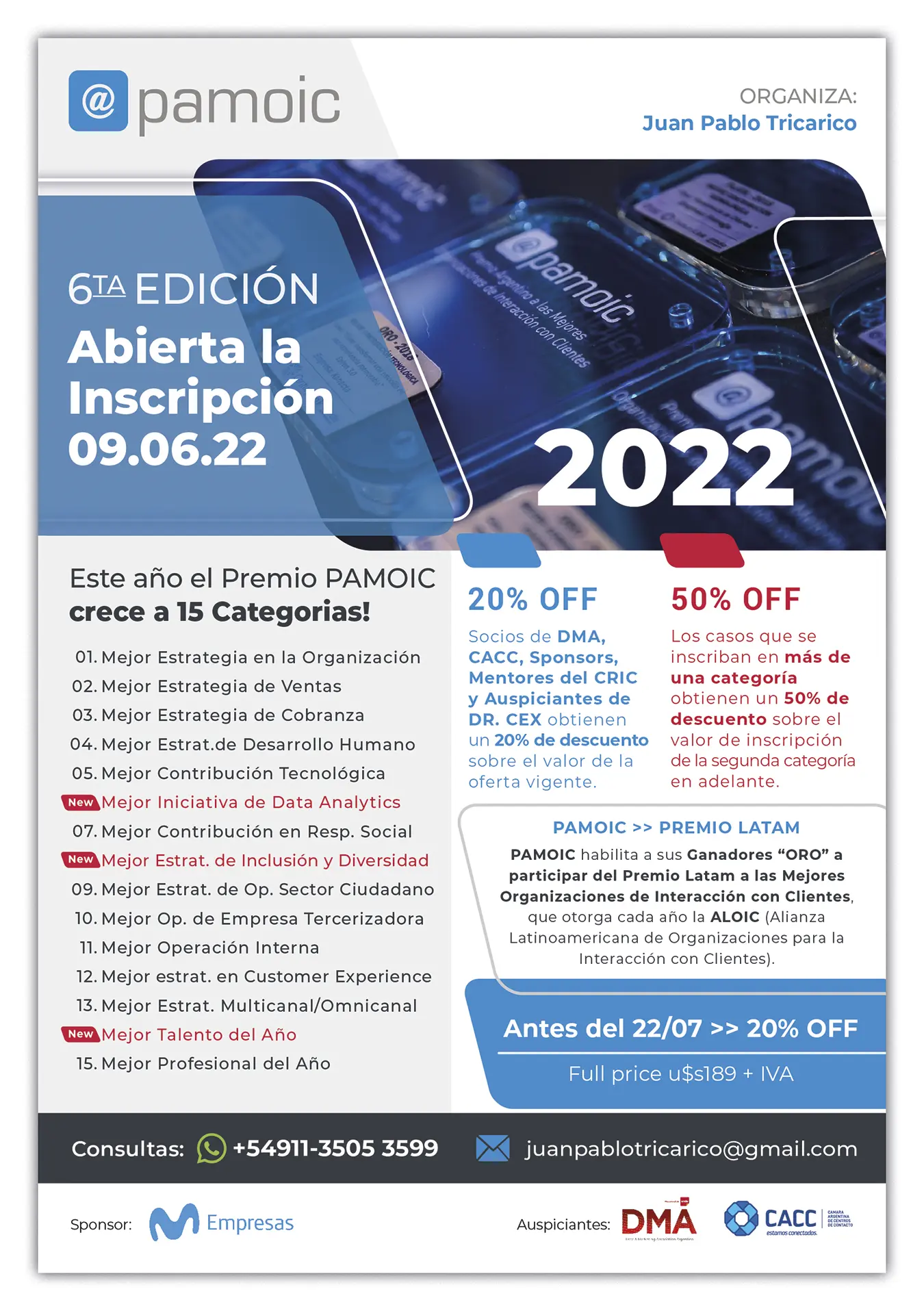 Folletos, dípticos, trípticos - PAMOIC Flyer