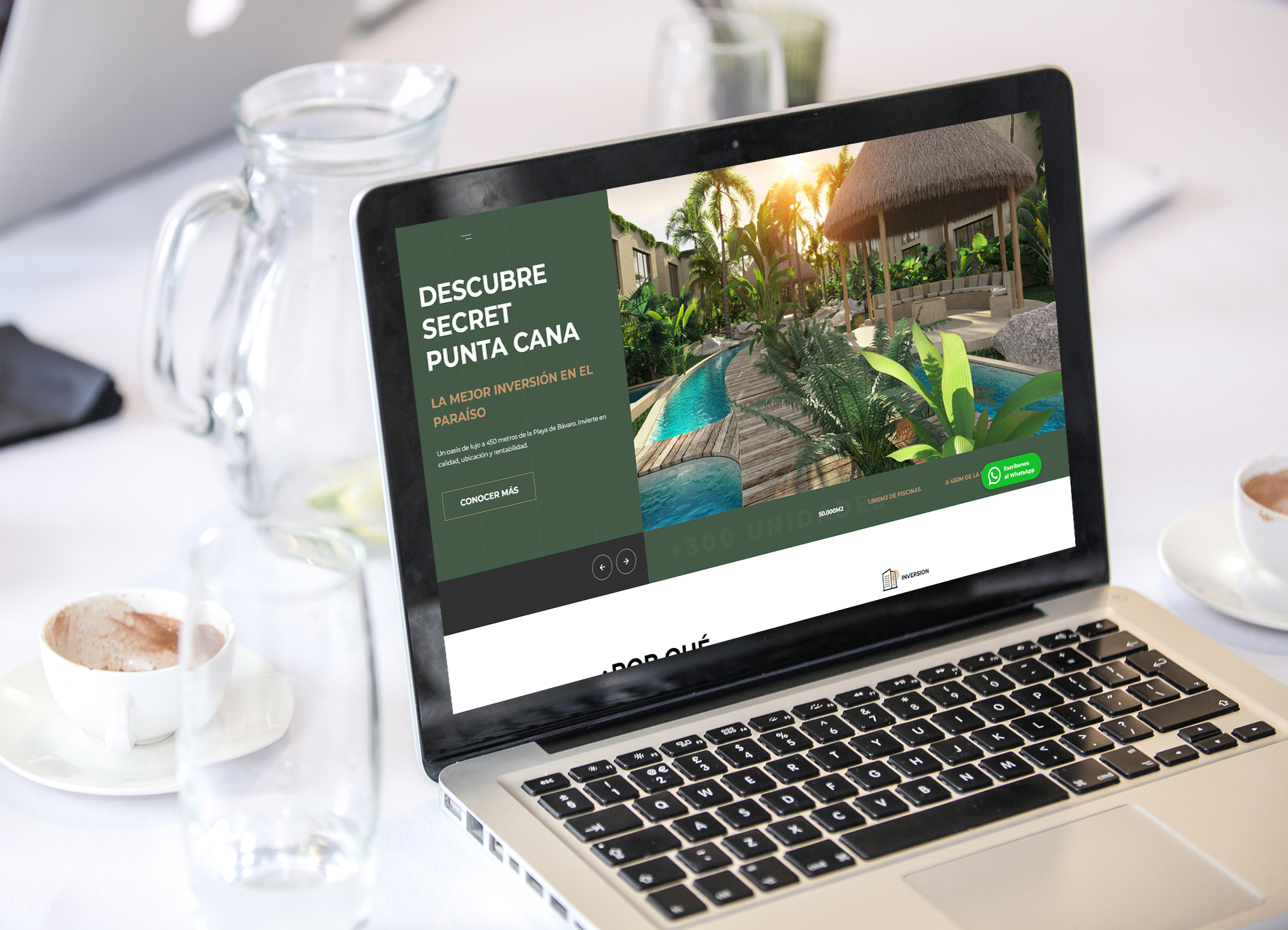 Diseño Landing Pages - SECRET PUNTA CANA