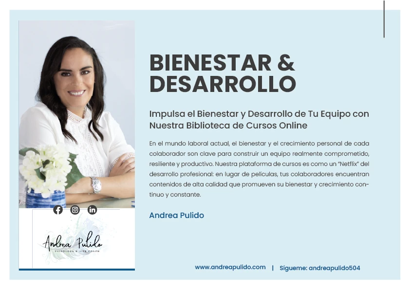 Brochure - Andrea Pulido