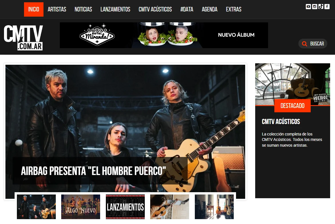 Sitios web de alto trafico
